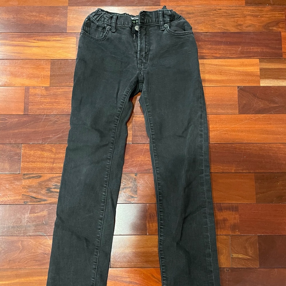 Gap black jeans adjustable waist